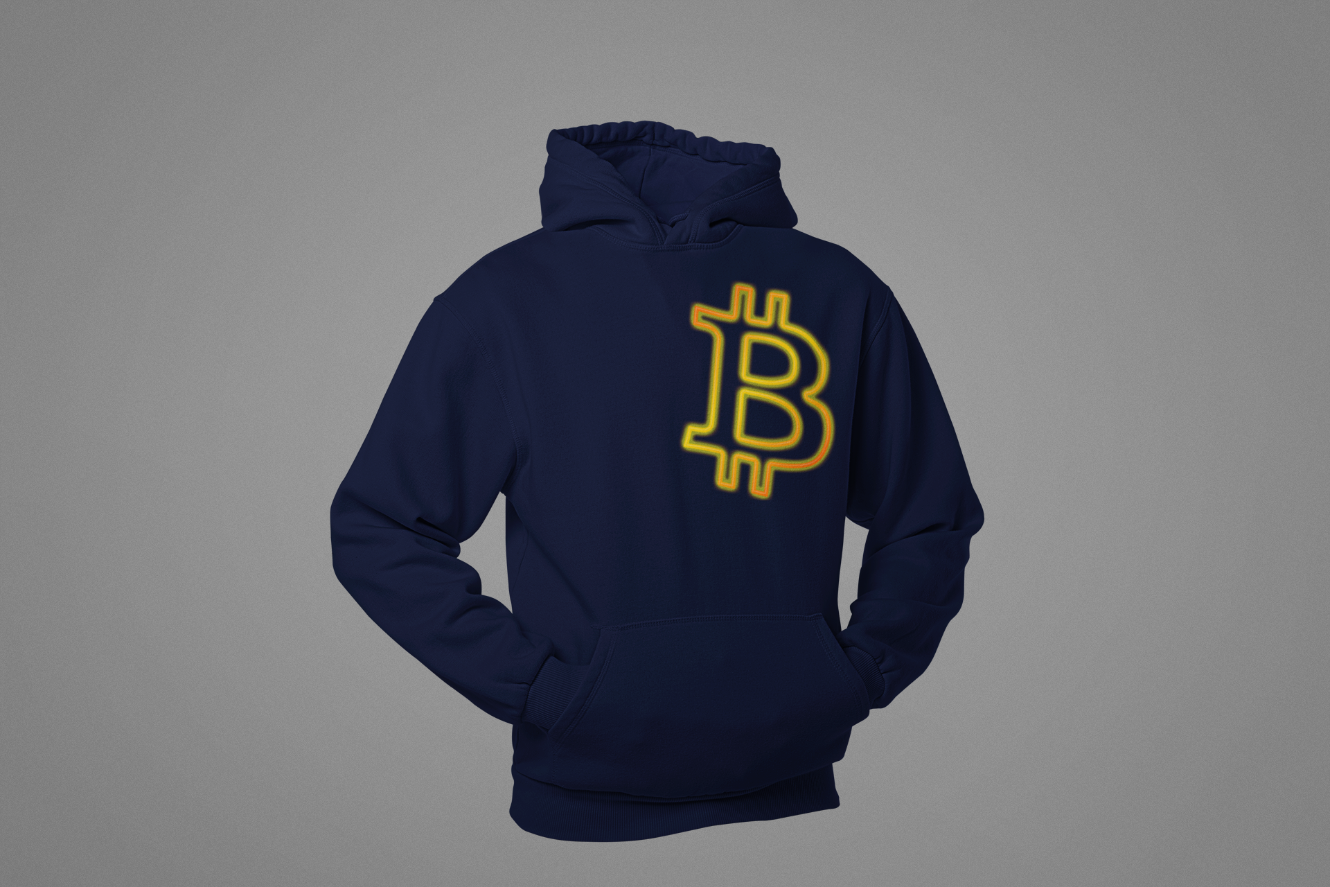 Hoodie Trade "Crypto Bold" – Bitcoin Edition