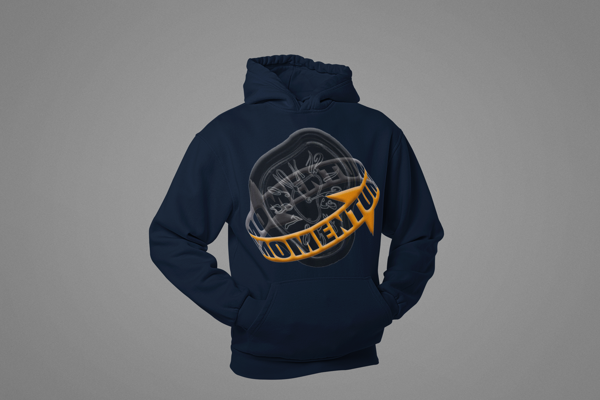 Momentum Hoodie – El tiempo no espera a nadie