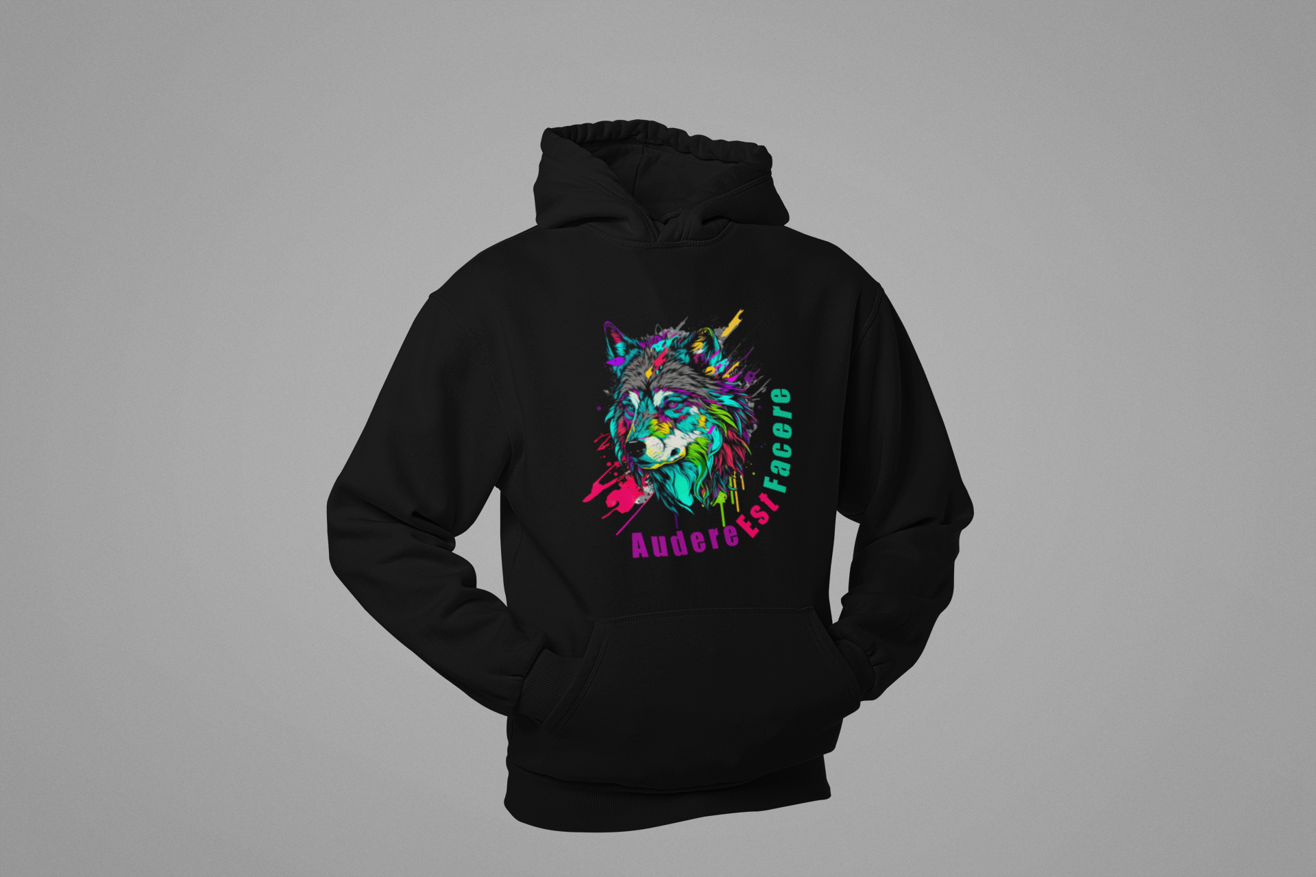Hoddie Estoico "Audere Est Facere"