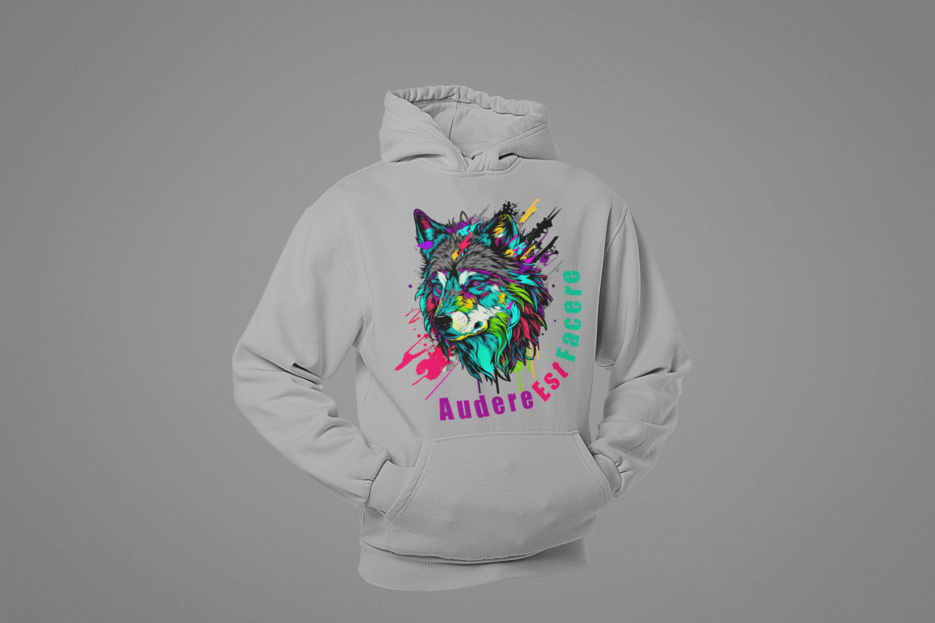 Hoddie Estoico "Audere Est Facere"