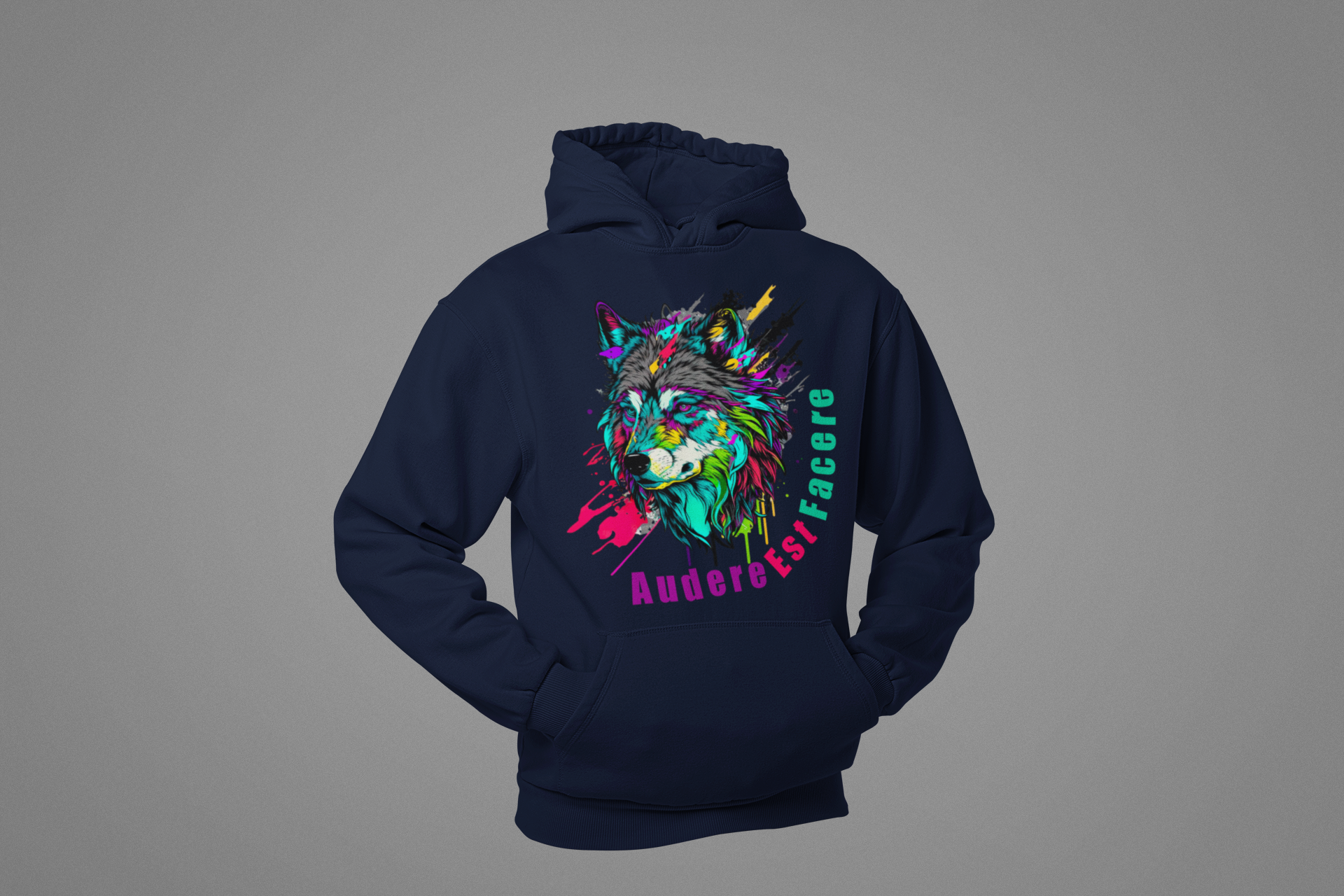 Hoddie Estoico "Audere Est Facere"