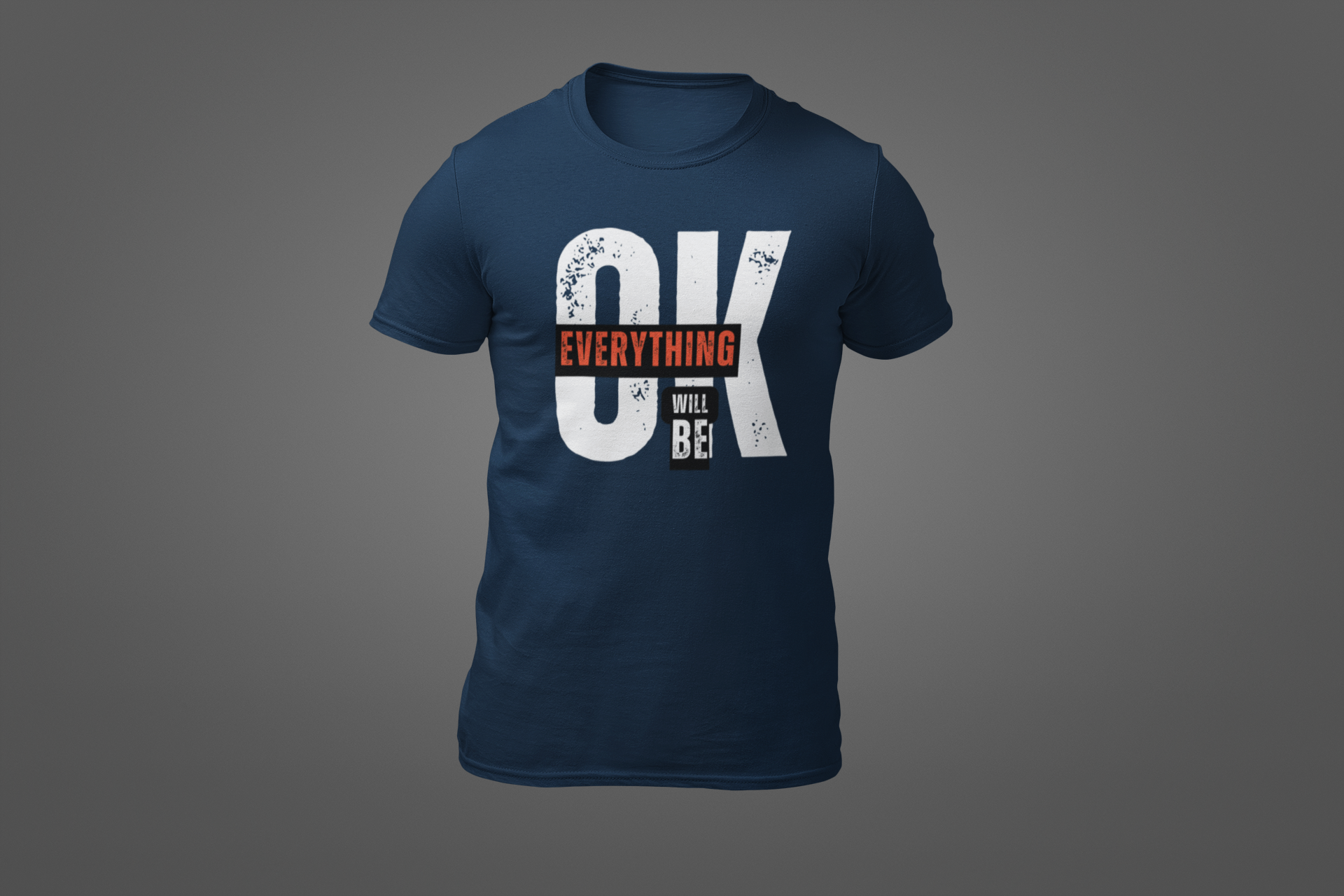 Polera Estoico "Everything Will Be OK" – Confía en el proceso
