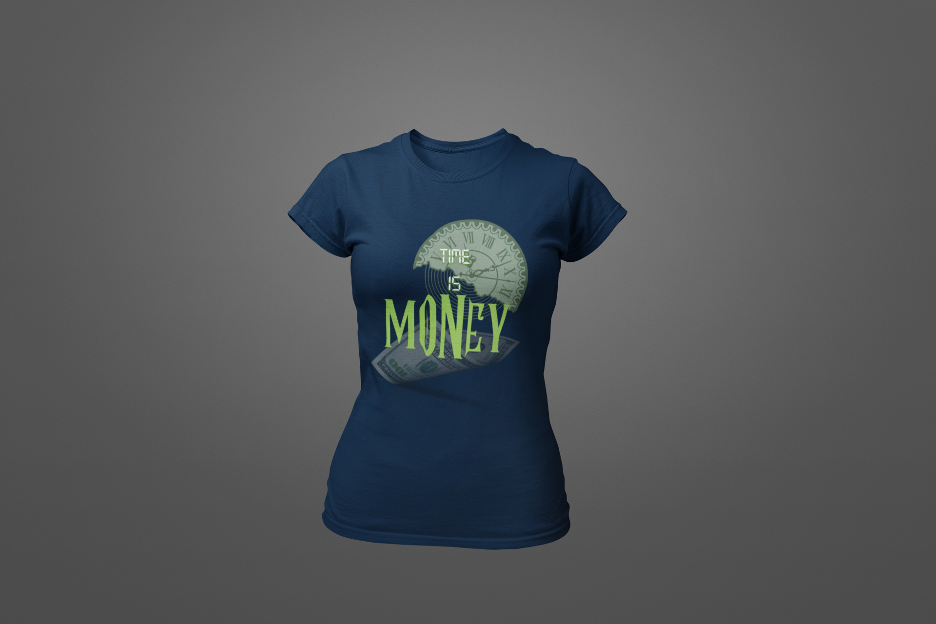 Polera Trade "Time is Money" – El tiempo no espera