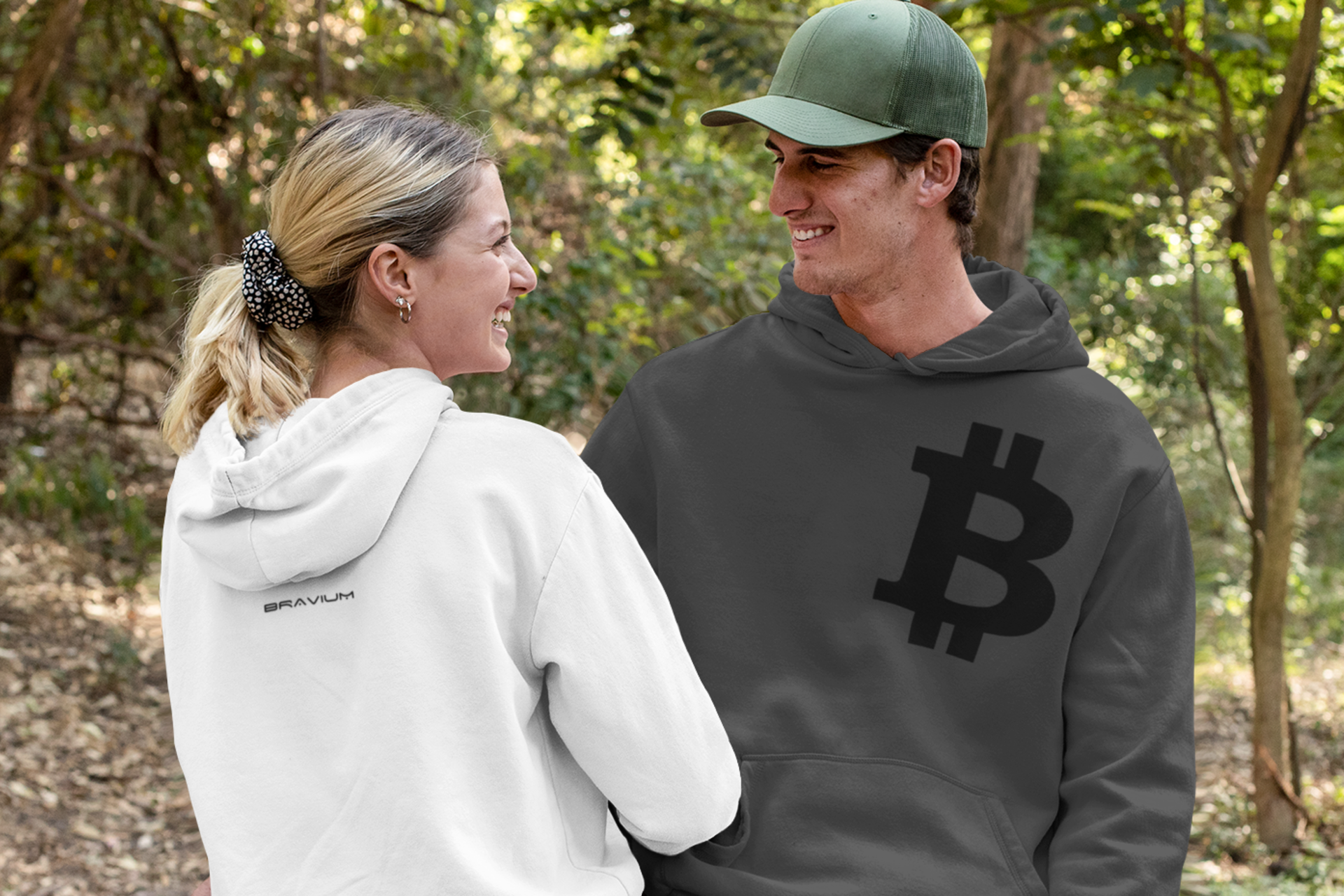 Hoodie Trade "Crypto Bold" – Bitcoin Edition