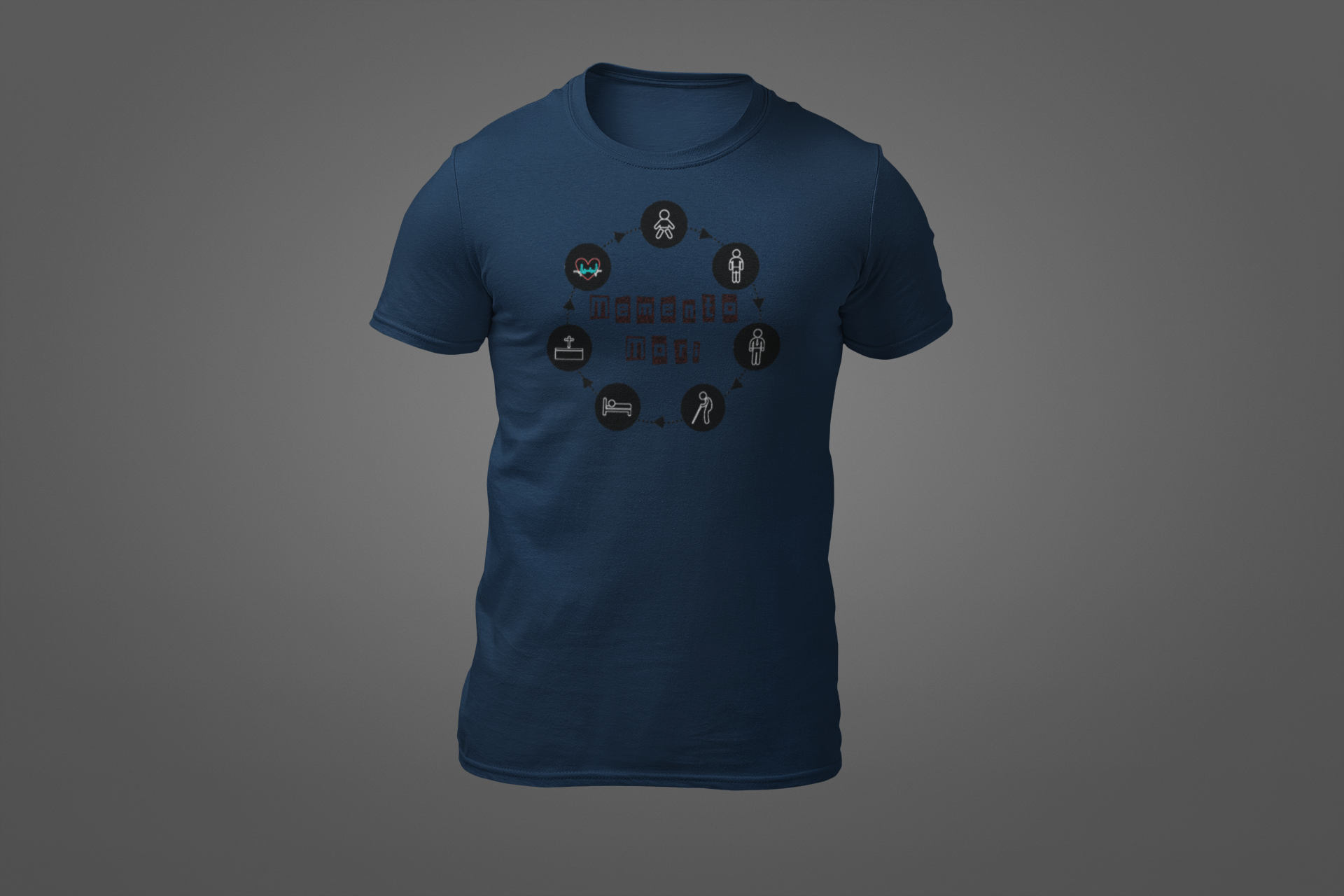 Polera Estoico "Memento Mori" – El tiempo es el único recurso que no vuelve