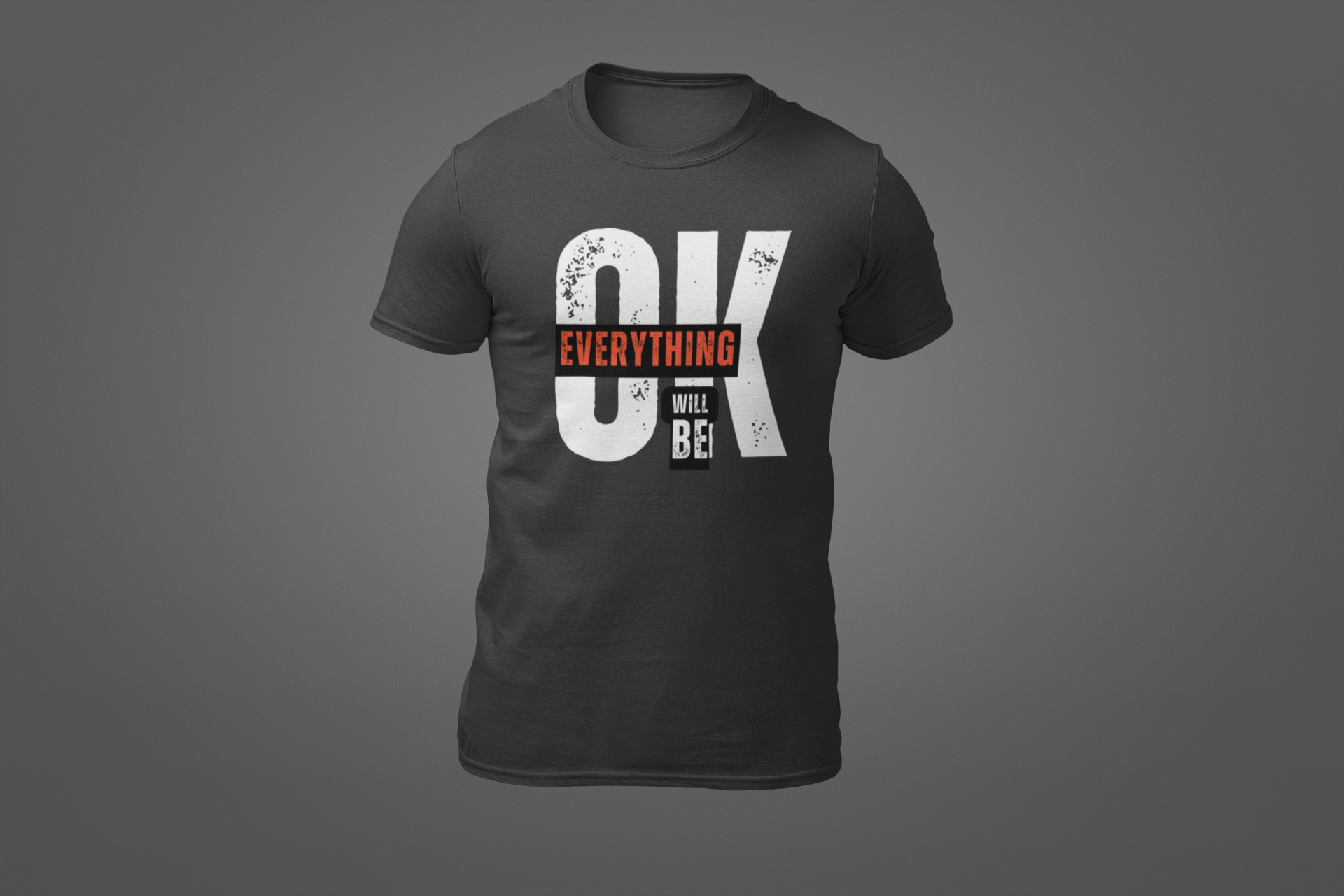 Polera Estoico "Everything Will Be OK" – Confía en el proceso