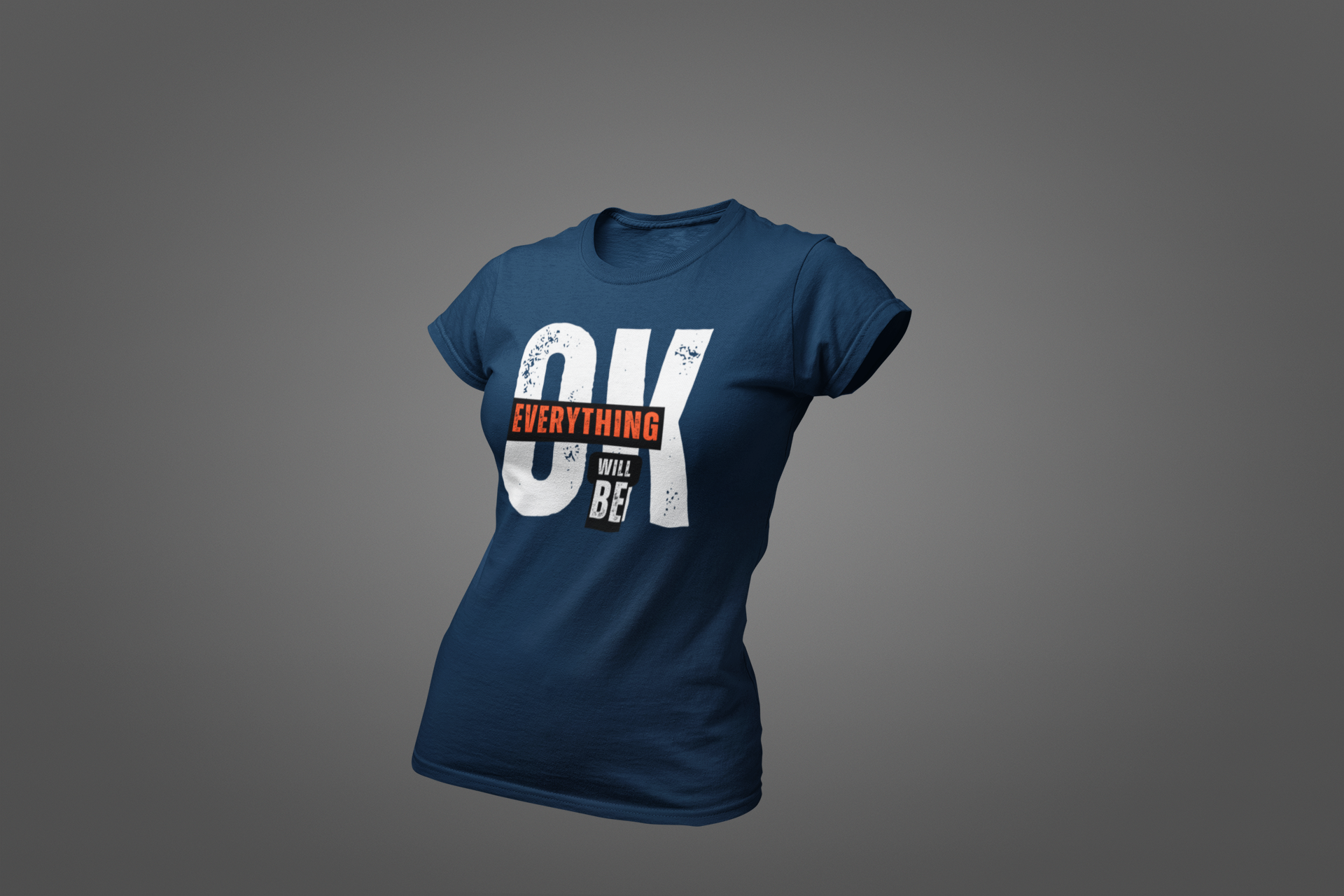 Polera Estoico "Everything Will Be OK" – Confía en el proceso
