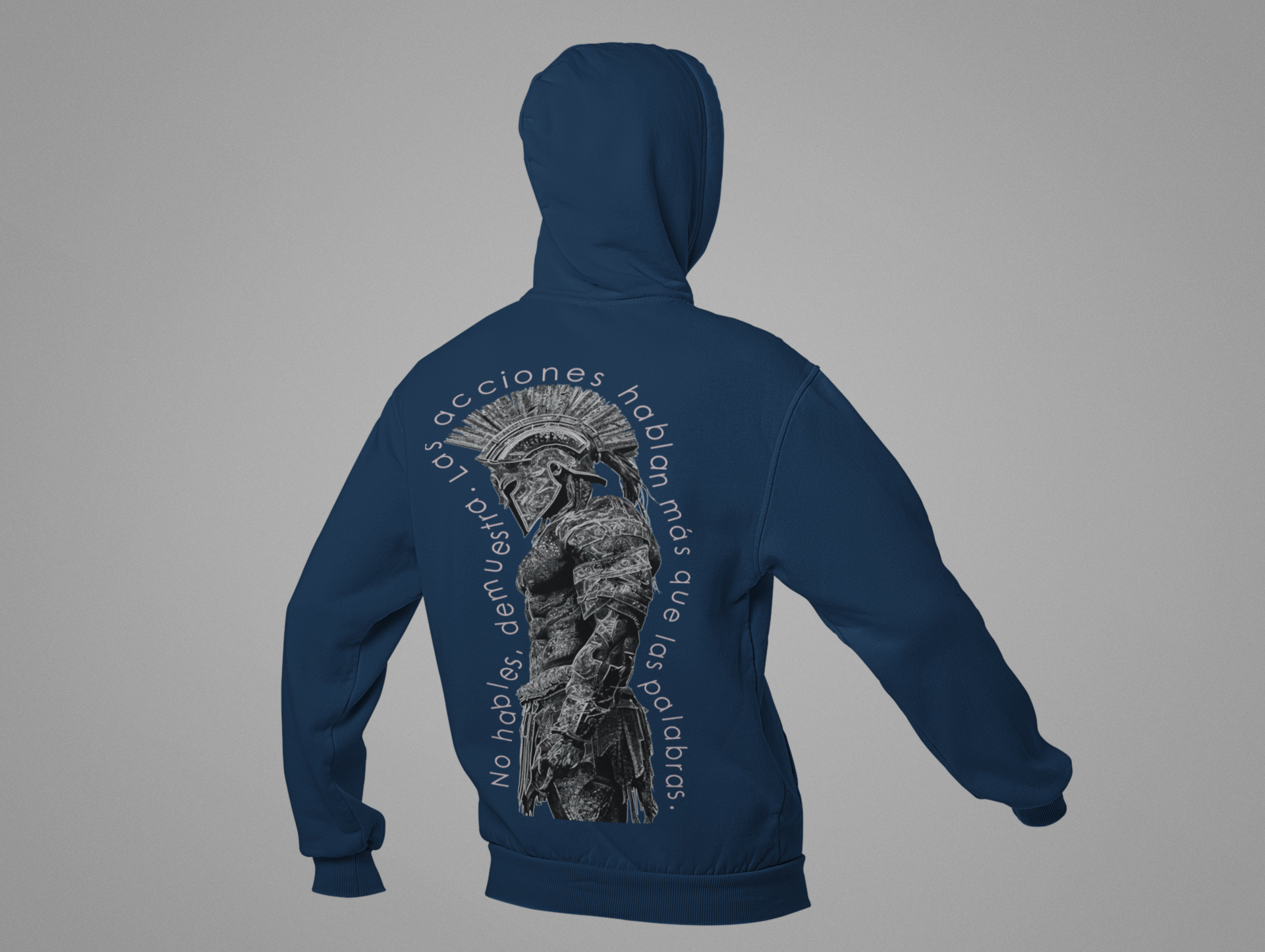 Hoodie  Estoico “Silencio y Acción ”