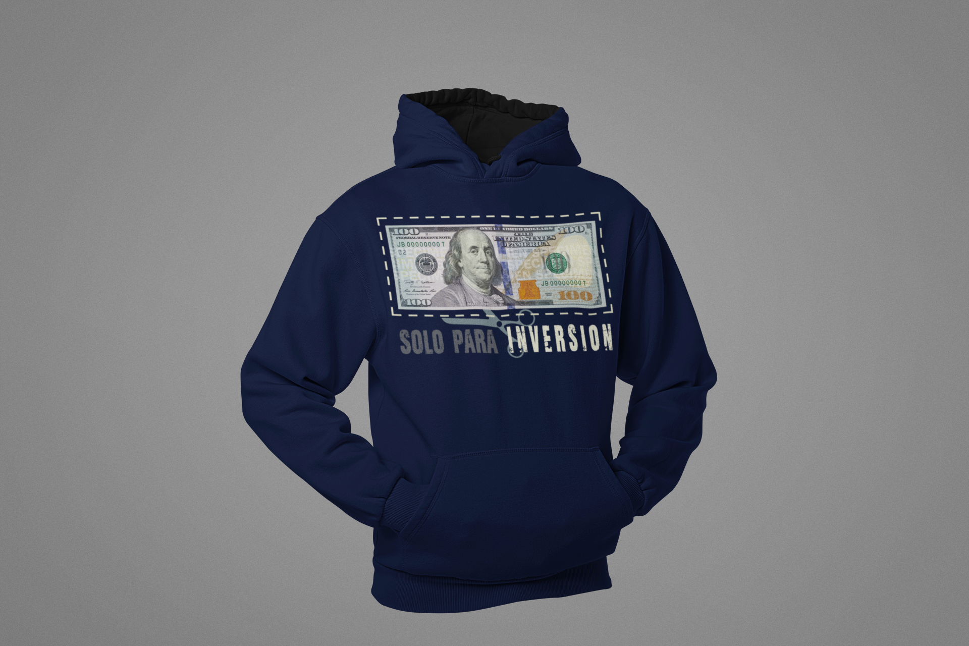 Cut and Invest Hoodie – Deja de gastar, empieza a construir