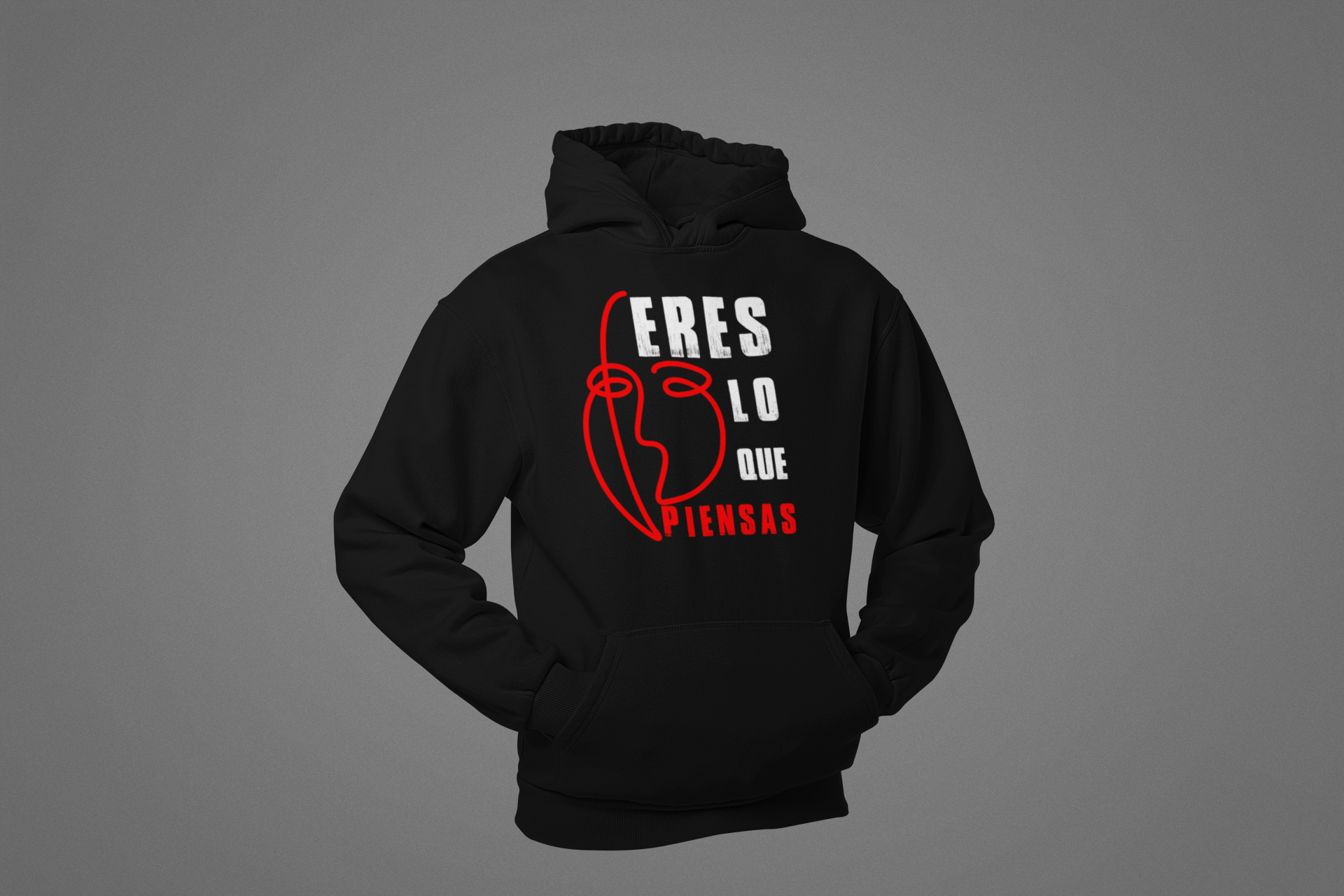 Hoodie Estoico "Eres lo que piensas"