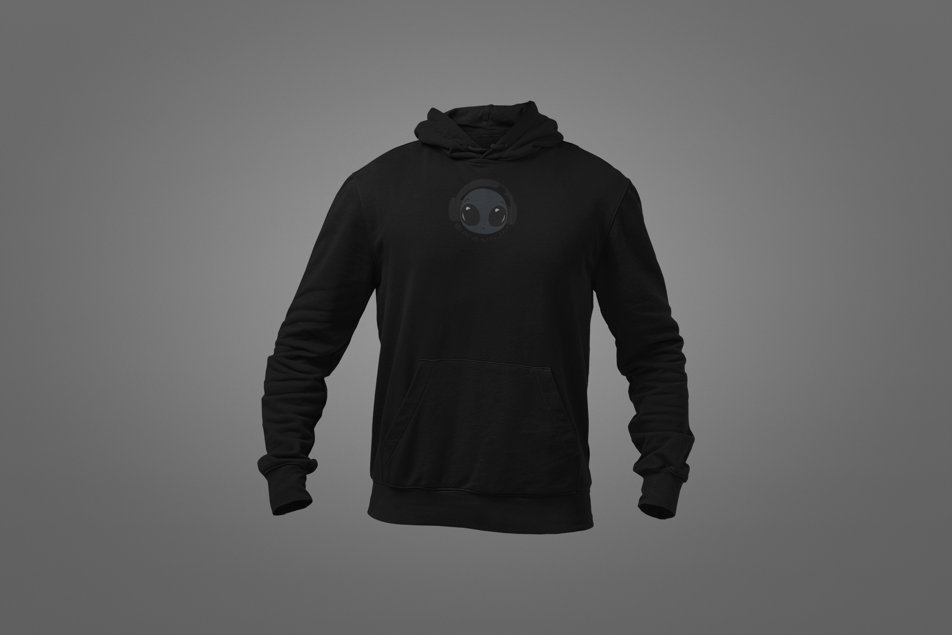 Hoodie Urbano "Bravium Bold" Bordado – Demuestra Quién Eres, Sin Decir una Palabra