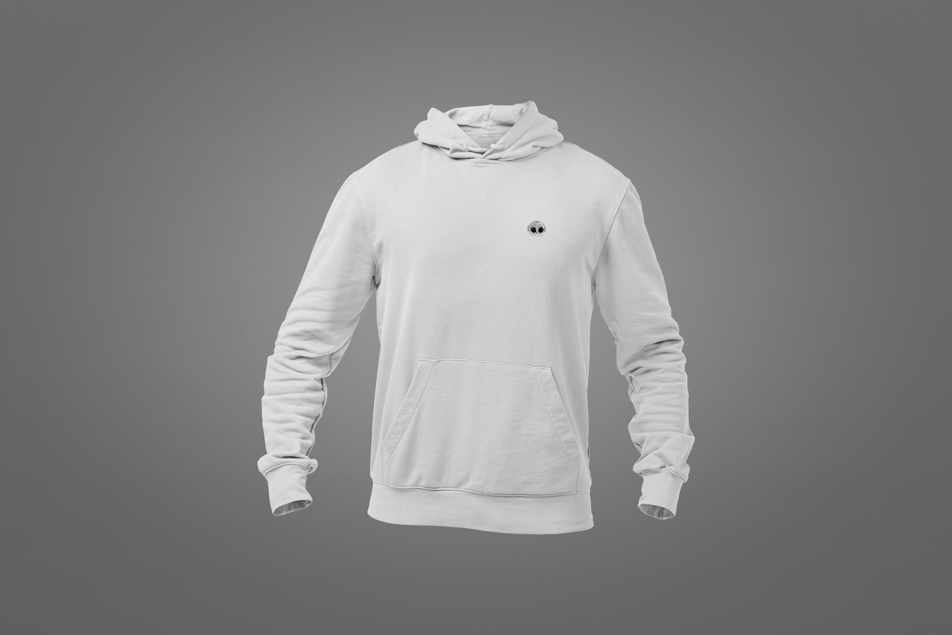 Hoodie Urbano "Minimal Bravium" (Bolsillo) – Estilo Sobrio, Máxima Exclusividad Bordado