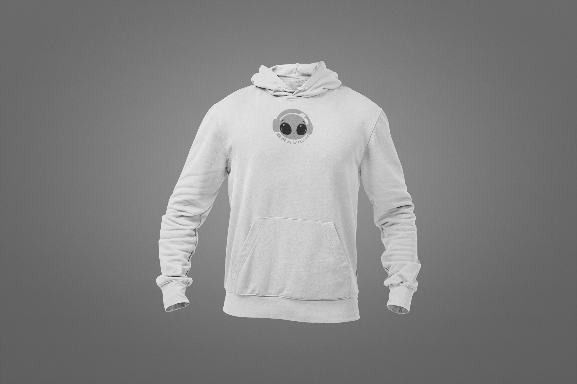 Hoodie Urbano "Bravium Bold" Bordado – Demuestra Quién Eres, Sin Decir una Palabra