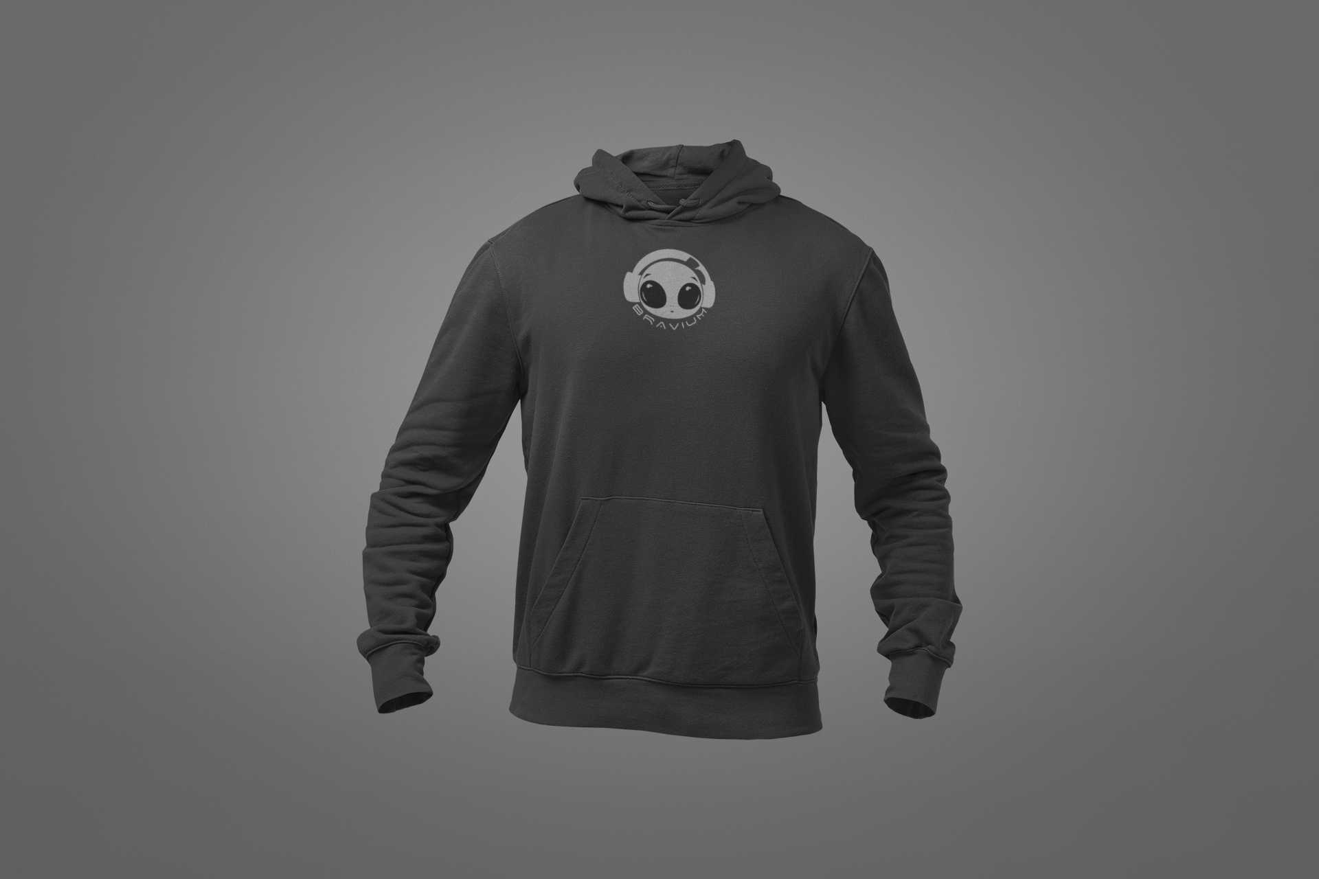 Hoodie Urbano "Bravium Bold" Bordado – Demuestra Quién Eres, Sin Decir una Palabra