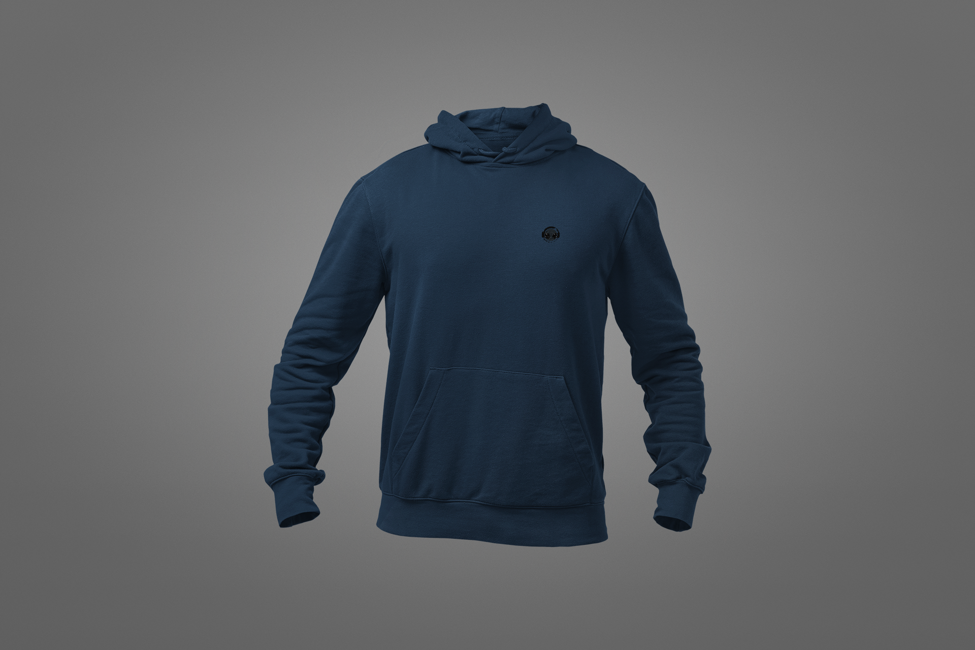 Hoodie Urbano "Minimal Bravium" (Bolsillo) – Estilo Sobrio, Máxima Exclusividad Bordado