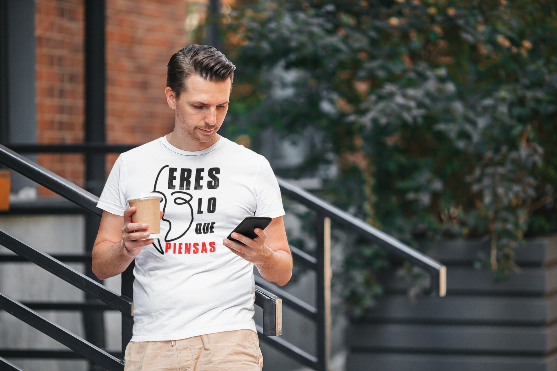 Polera Estoico "Eres lo que piensas" – Controla tu mente, controla tu vida