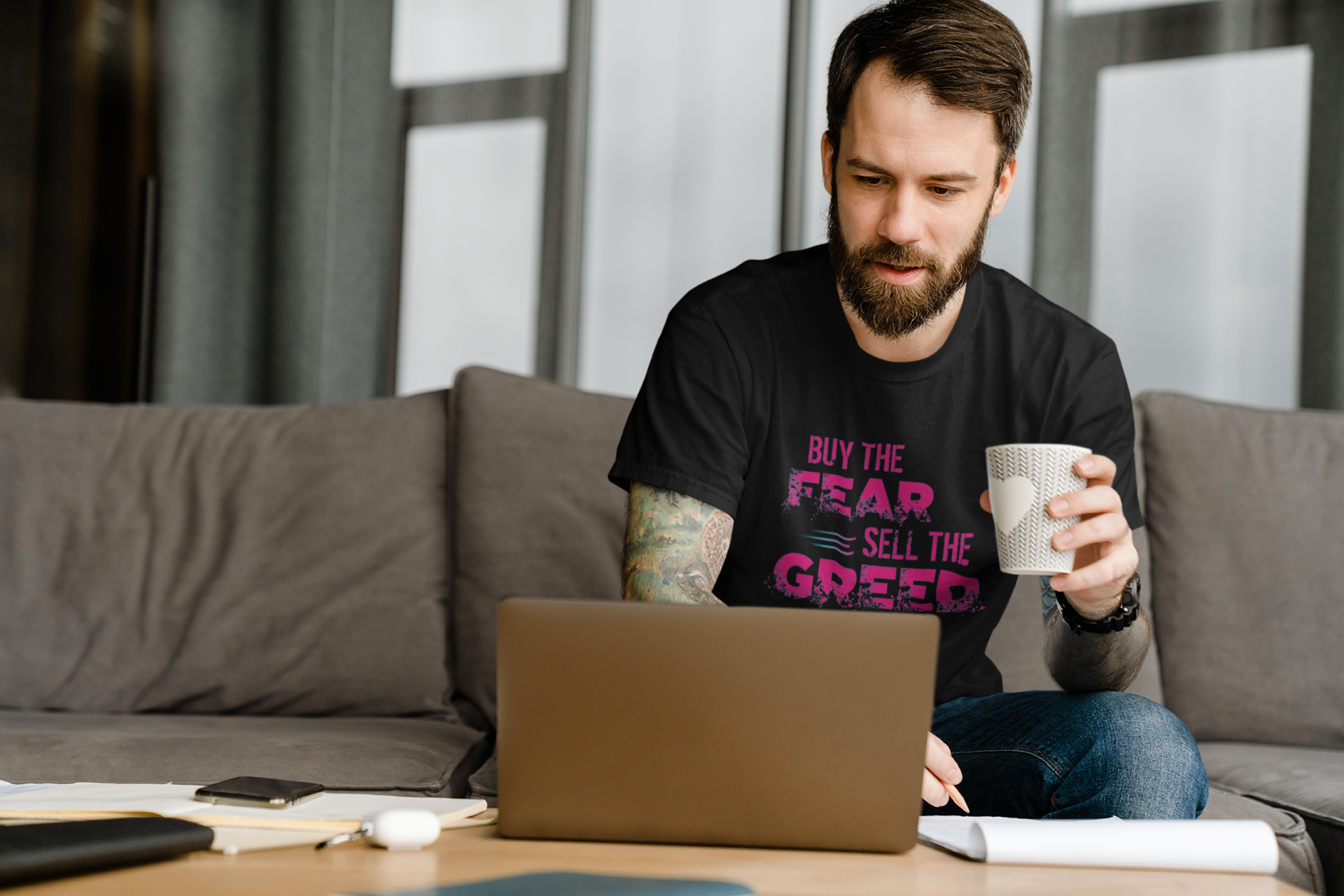 Polera Trade "Buy the Fear, Sell the Greed" – La estrategia de los ganadores