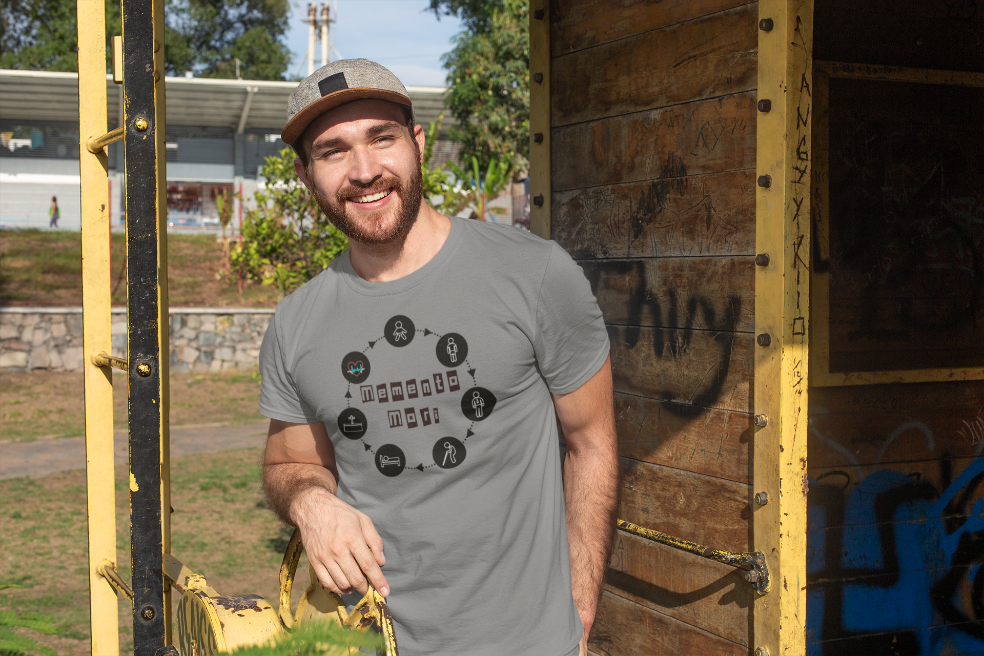 Polera Estoico "Memento Mori" – El tiempo es el único recurso que no vuelve